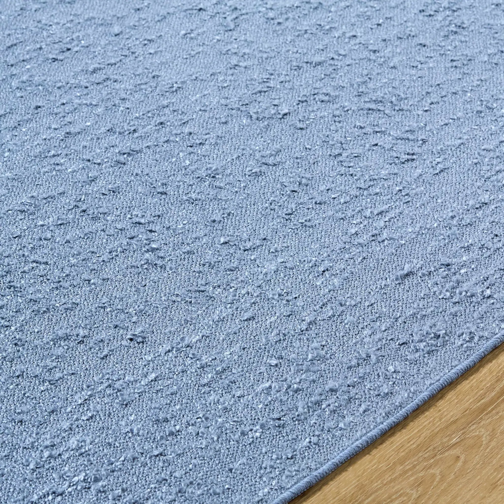 Breena Slate Blue Washable Area Rug by Boutique Rugs