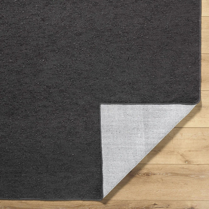 Breena Charcoal Washable Area Rug by Boutique Rugs