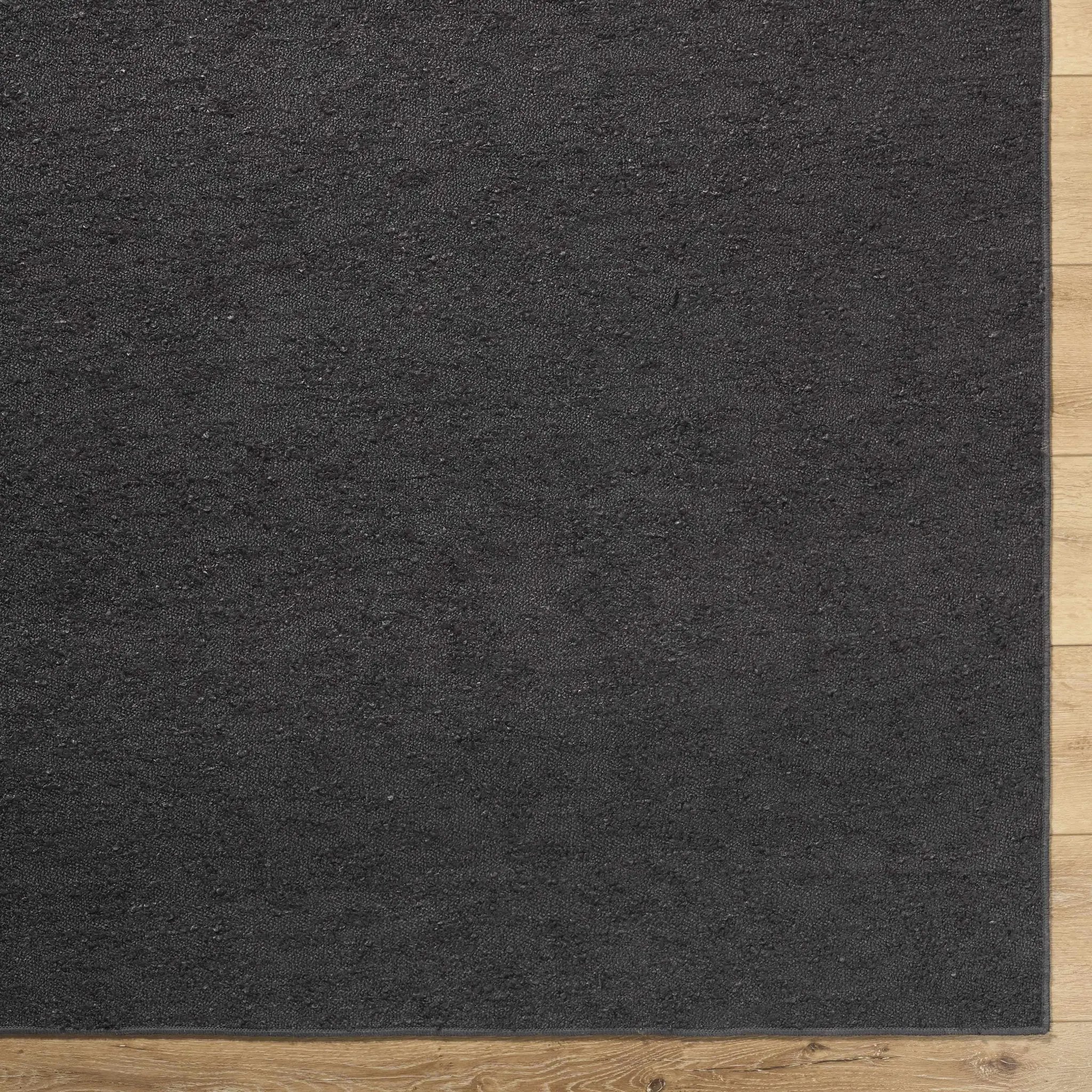 Breena Charcoal Washable Area Rug by Boutique Rugs