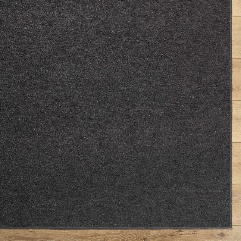 Breena Charcoal Washable Area Rug by Boutique Rugs