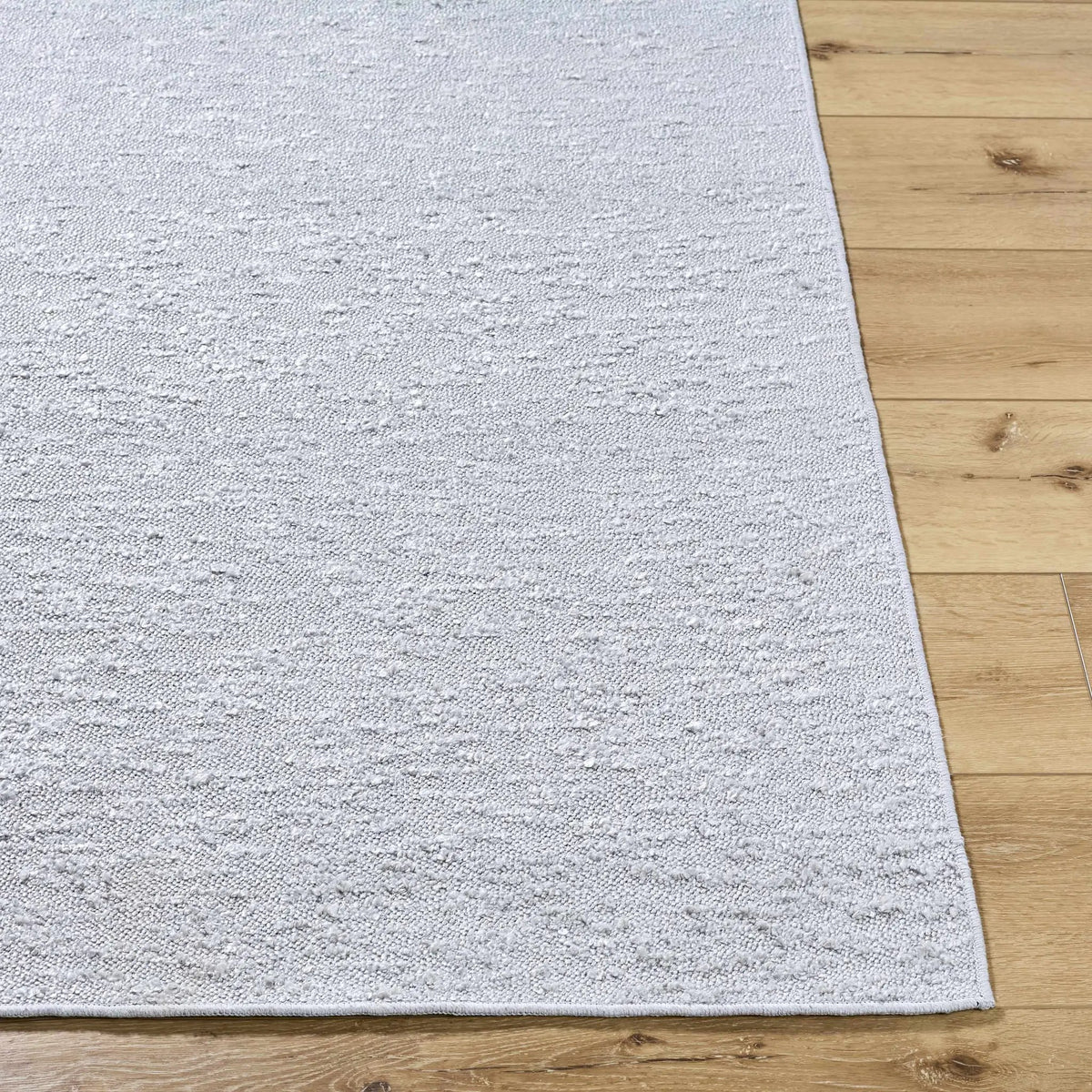 Breena Medium Gray Washable Area Rug, photo 5 of 8