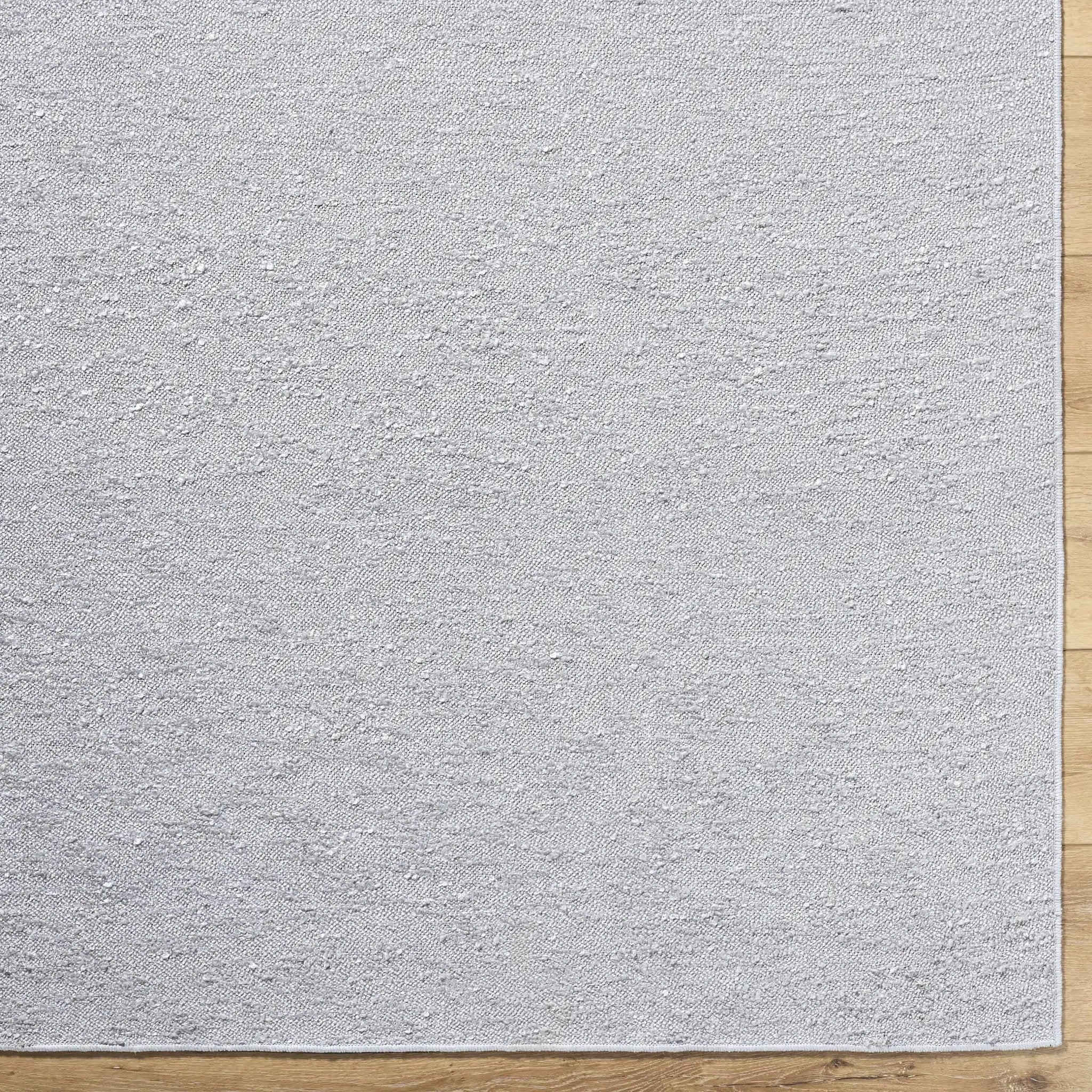 Breena Medium Gray Washable Area Rug by Boutique Rugs