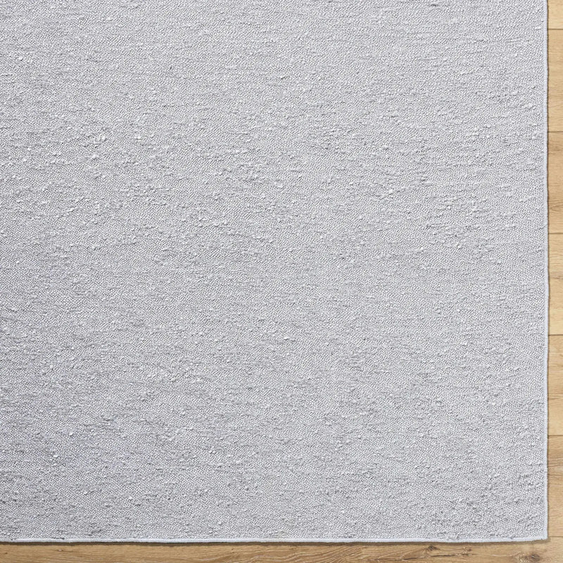 Breena Medium Gray Washable Area Rug by Boutique Rugs