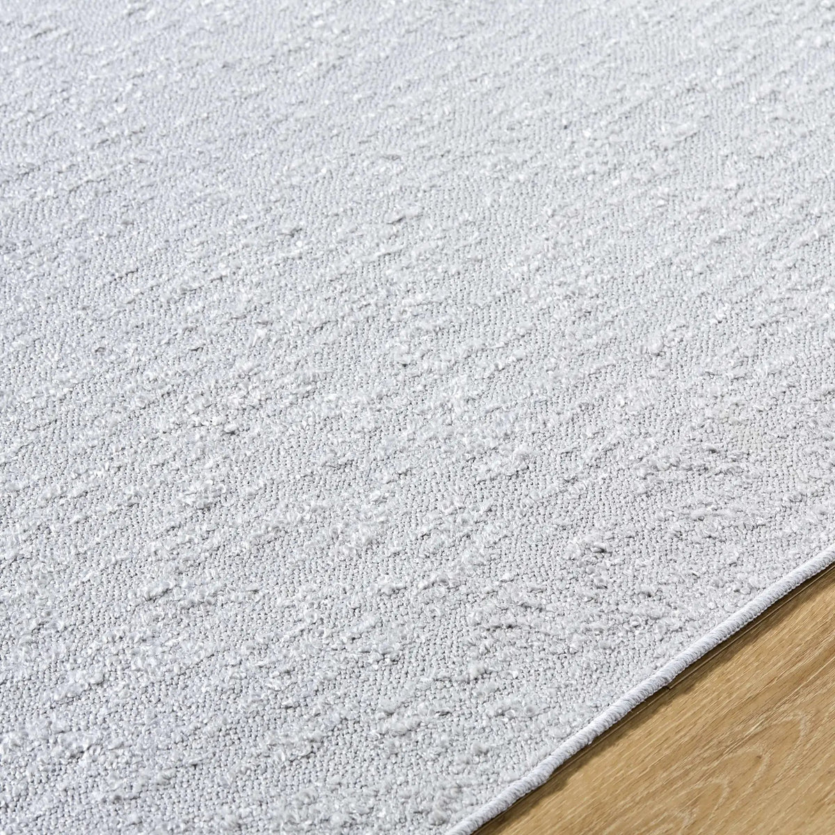 Breena Medium Gray Washable Area Rug, photo 7 of 8