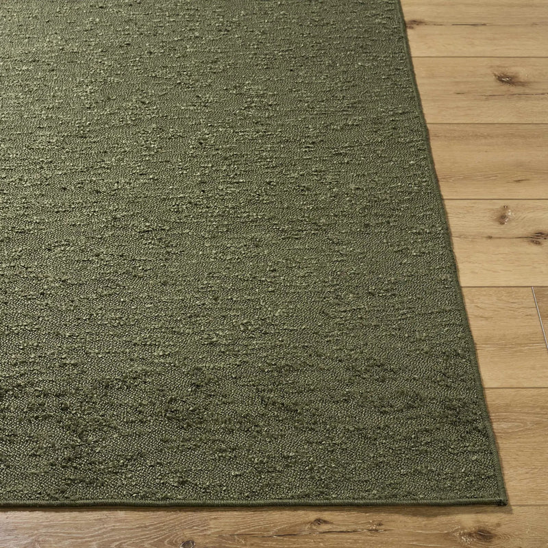 Breena Olive Washable Area Rug by Boutique Rugs