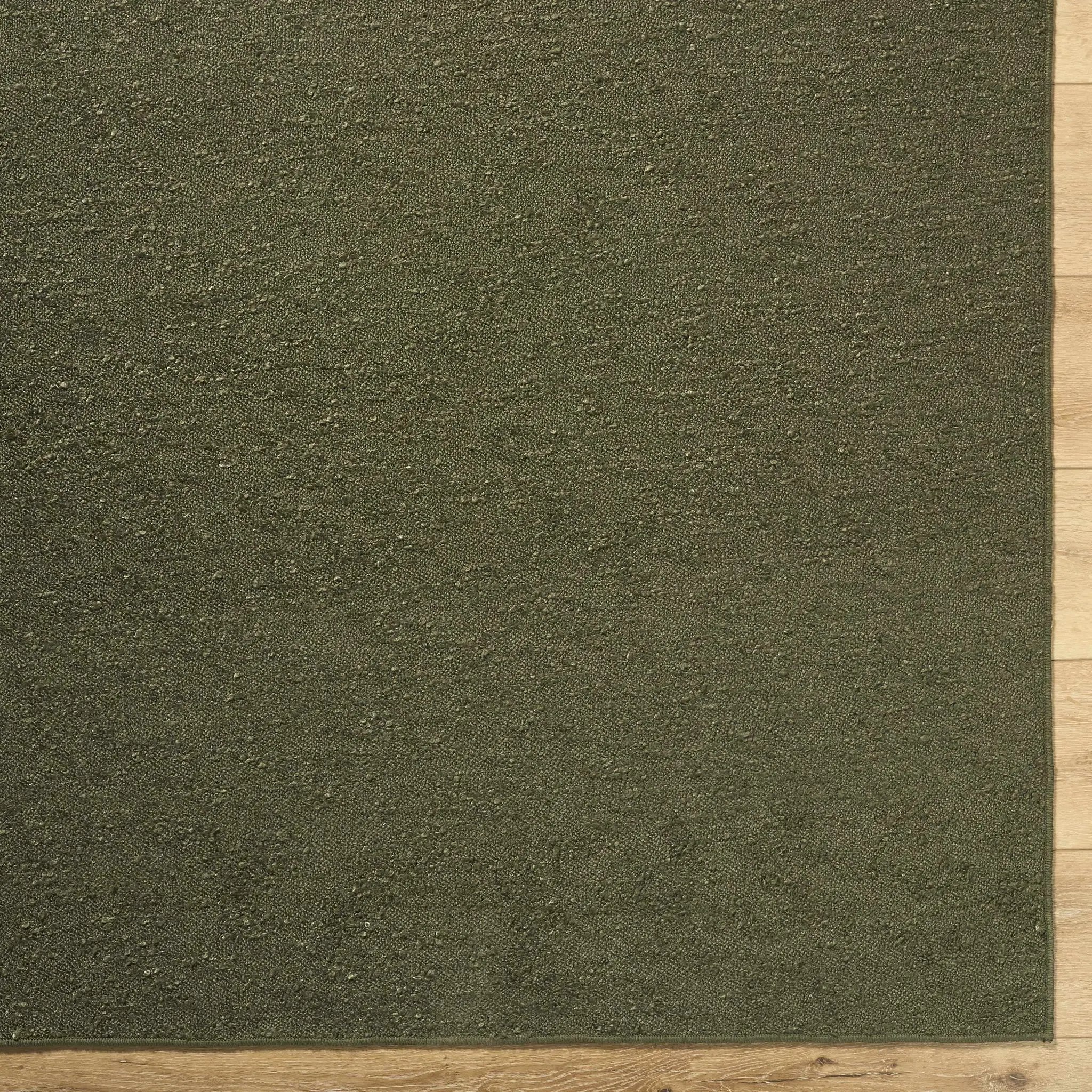 Breena Olive Washable Area Rug by Boutique Rugs