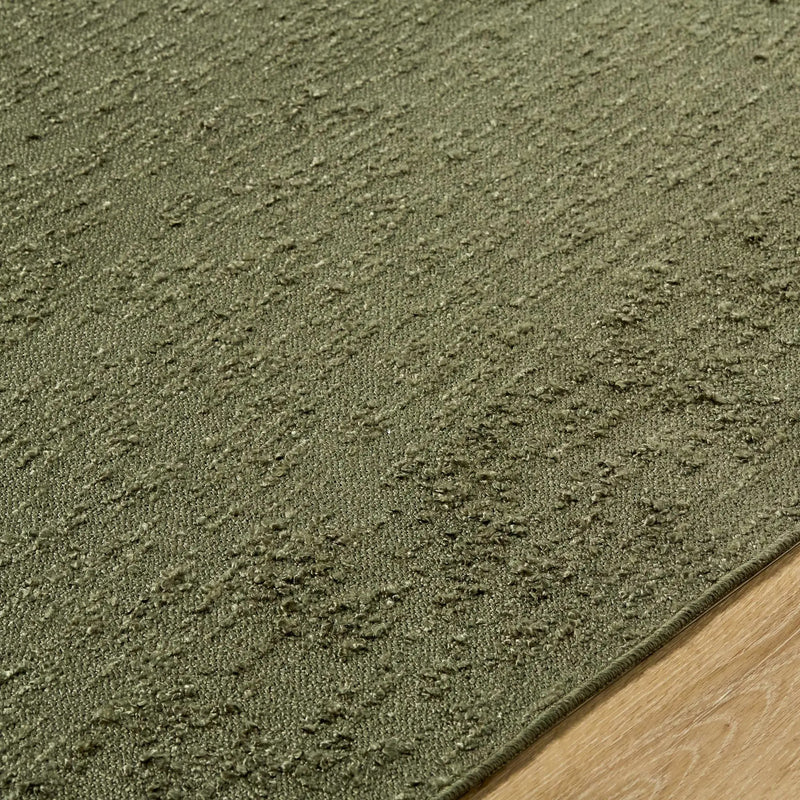 Breena Olive Washable Area Rug by Boutique Rugs