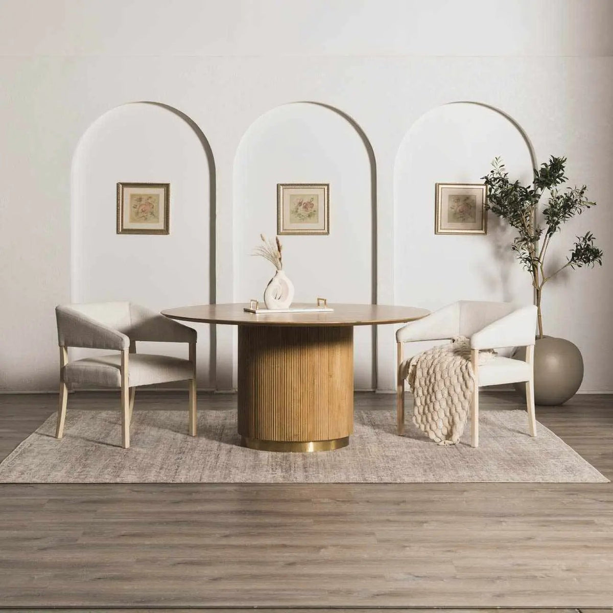 Collins Avenue Machine Woven Galey Alix x LIVABLISS GACA-2307 Area Rug, installed in a room