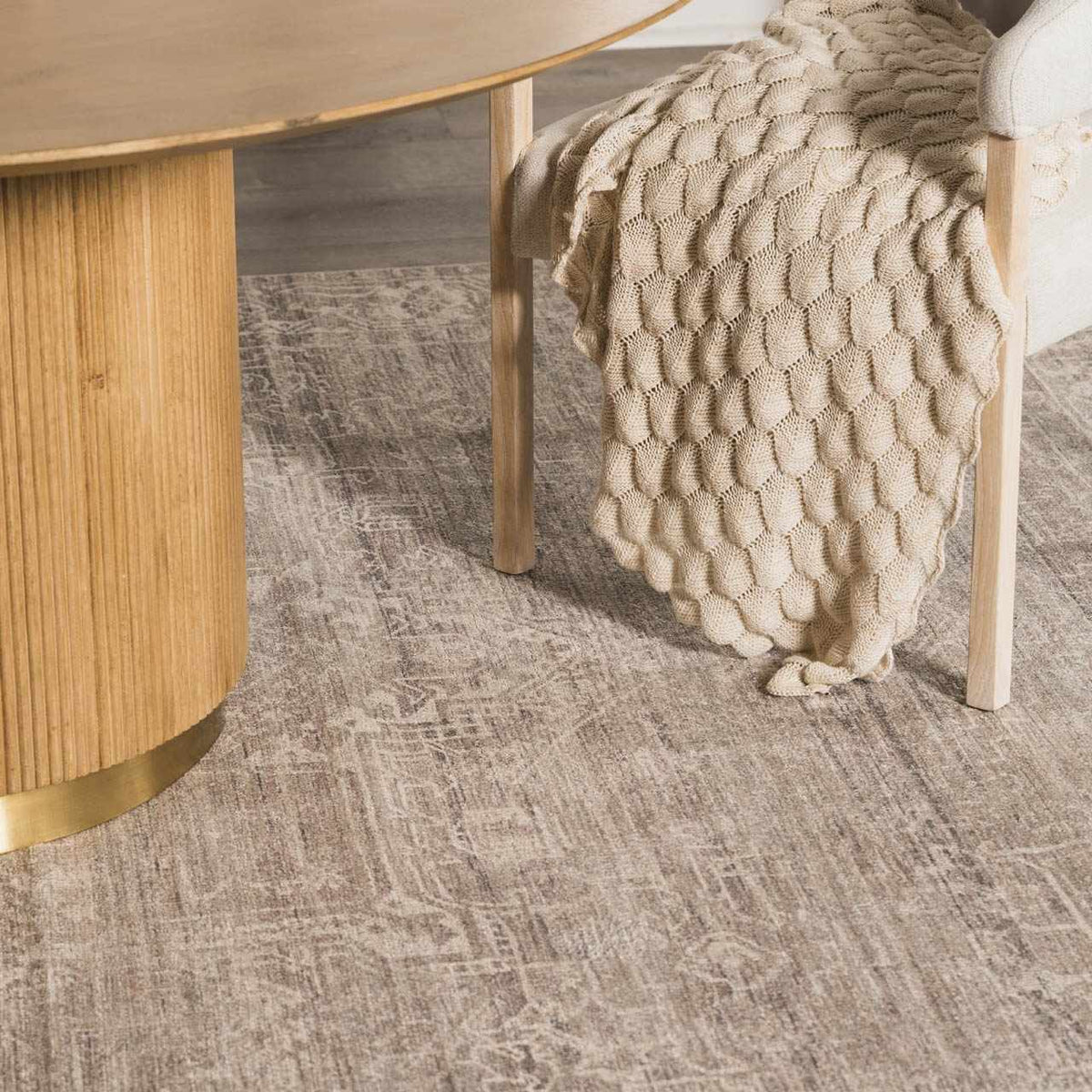 Collins Avenue Machine Woven Galey Alix x LIVABLISS GACA-2307 Area Rug, installed in a room 2