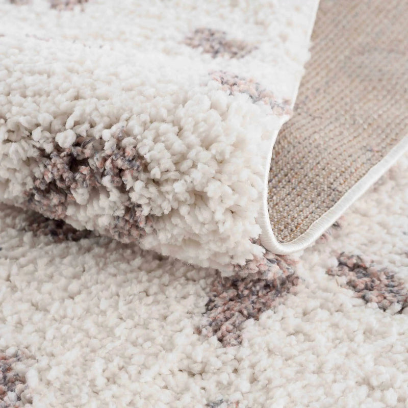 Zhen Pink Spots Leopard Rug - Clearance by Boutique Rugs