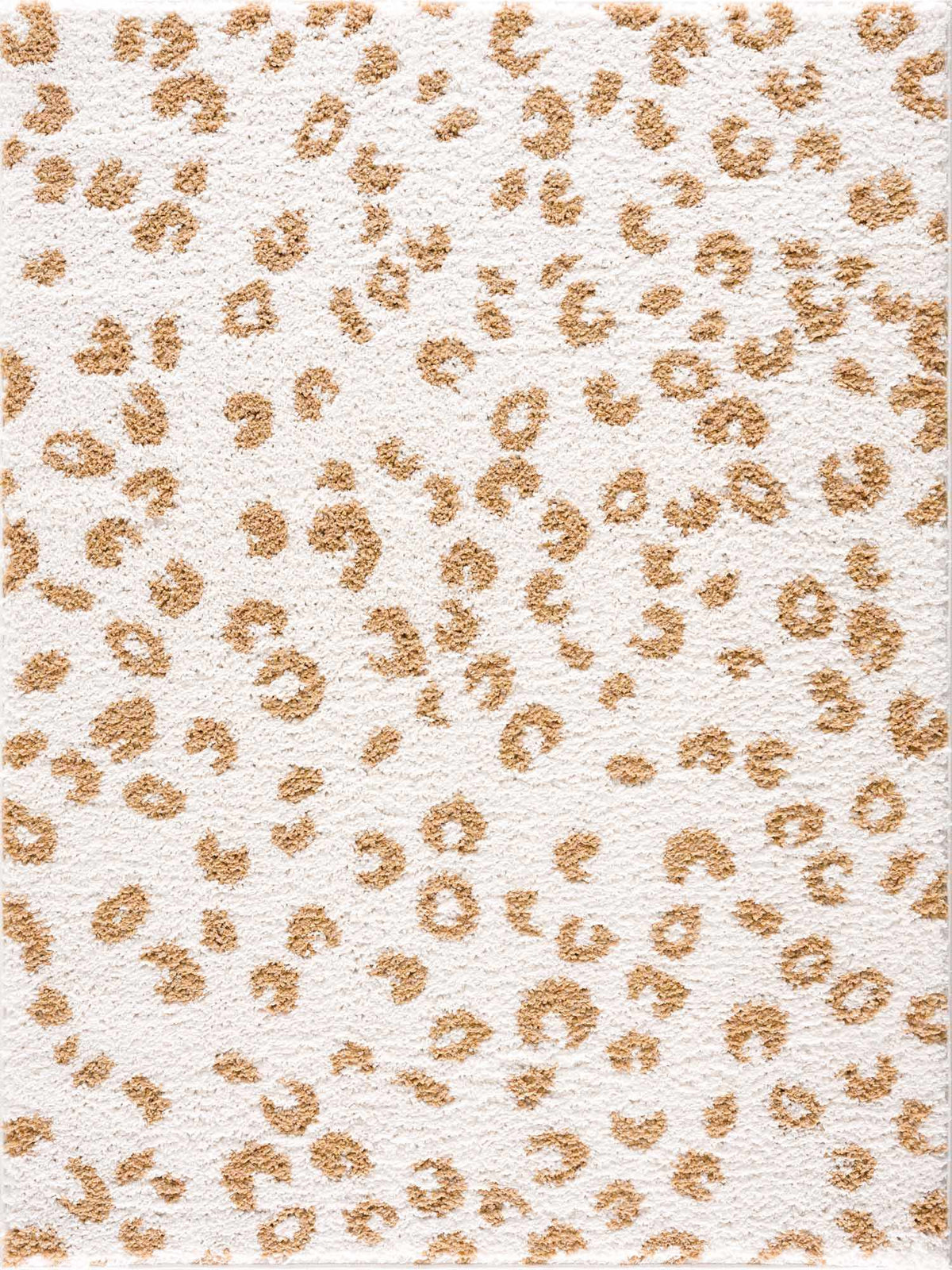 Altin Leopard Print White Area Rug, photo 2 of 19