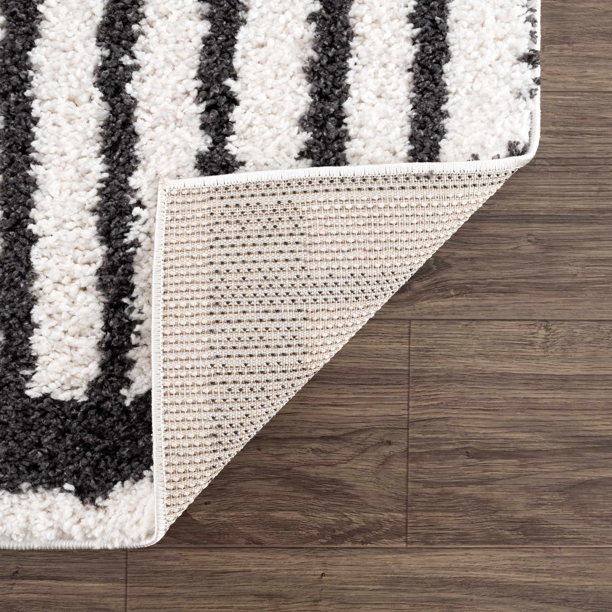 Bauer Plush Black Rainbow Rug - Clearance, photo 5 of 18