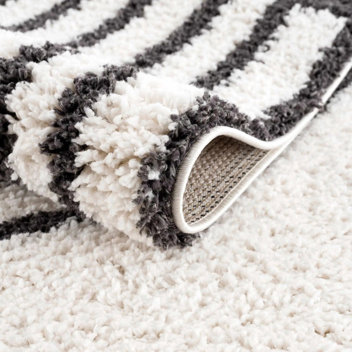 Bauer Plush Black Rainbow Rug - Clearance, photo 7 of 18