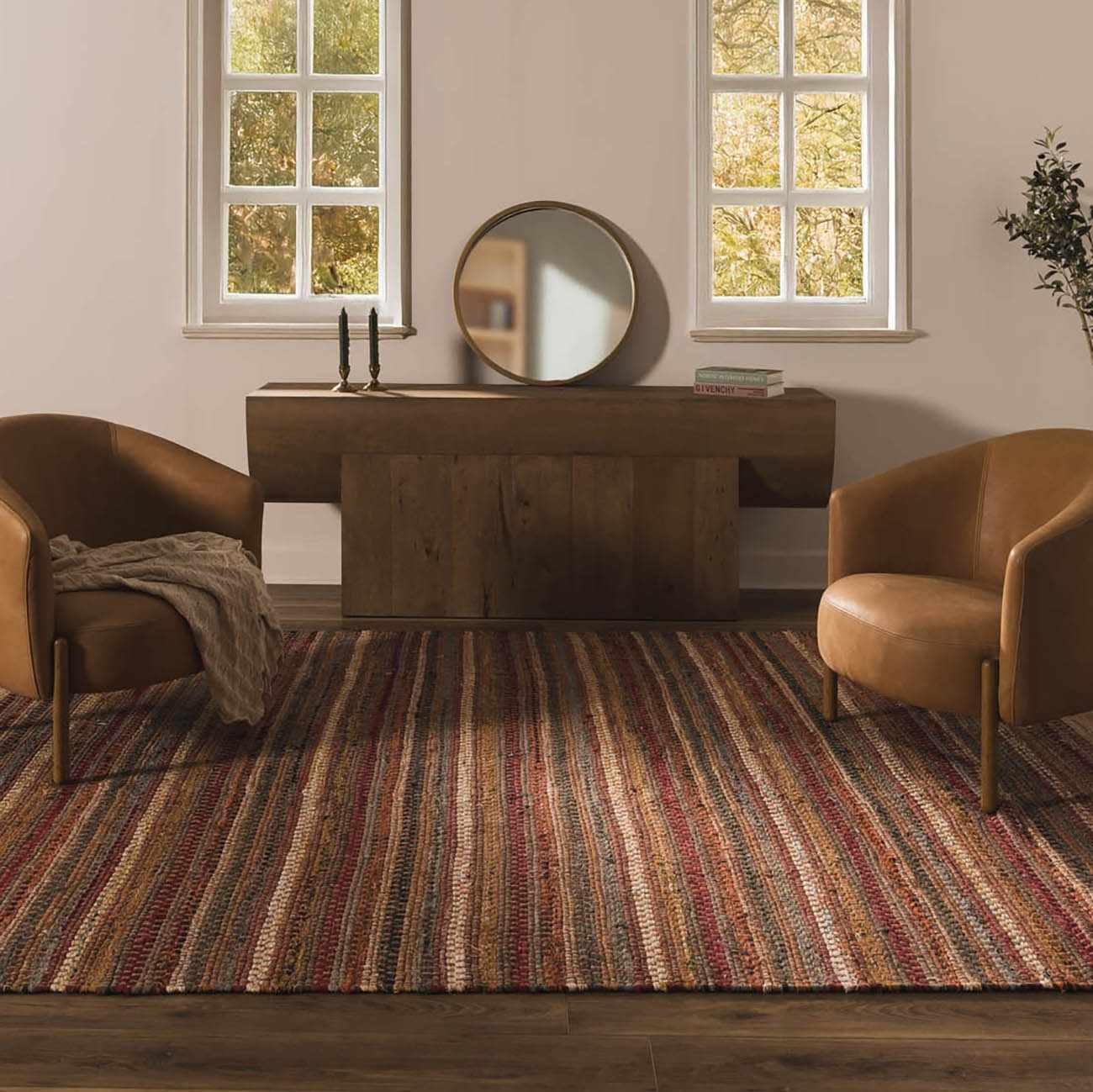 Brenda Indigo Area Rug by Boutique Rugs