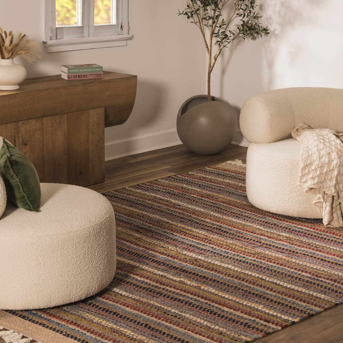 Brenda Crimson Area Rug by Boutique Rugs