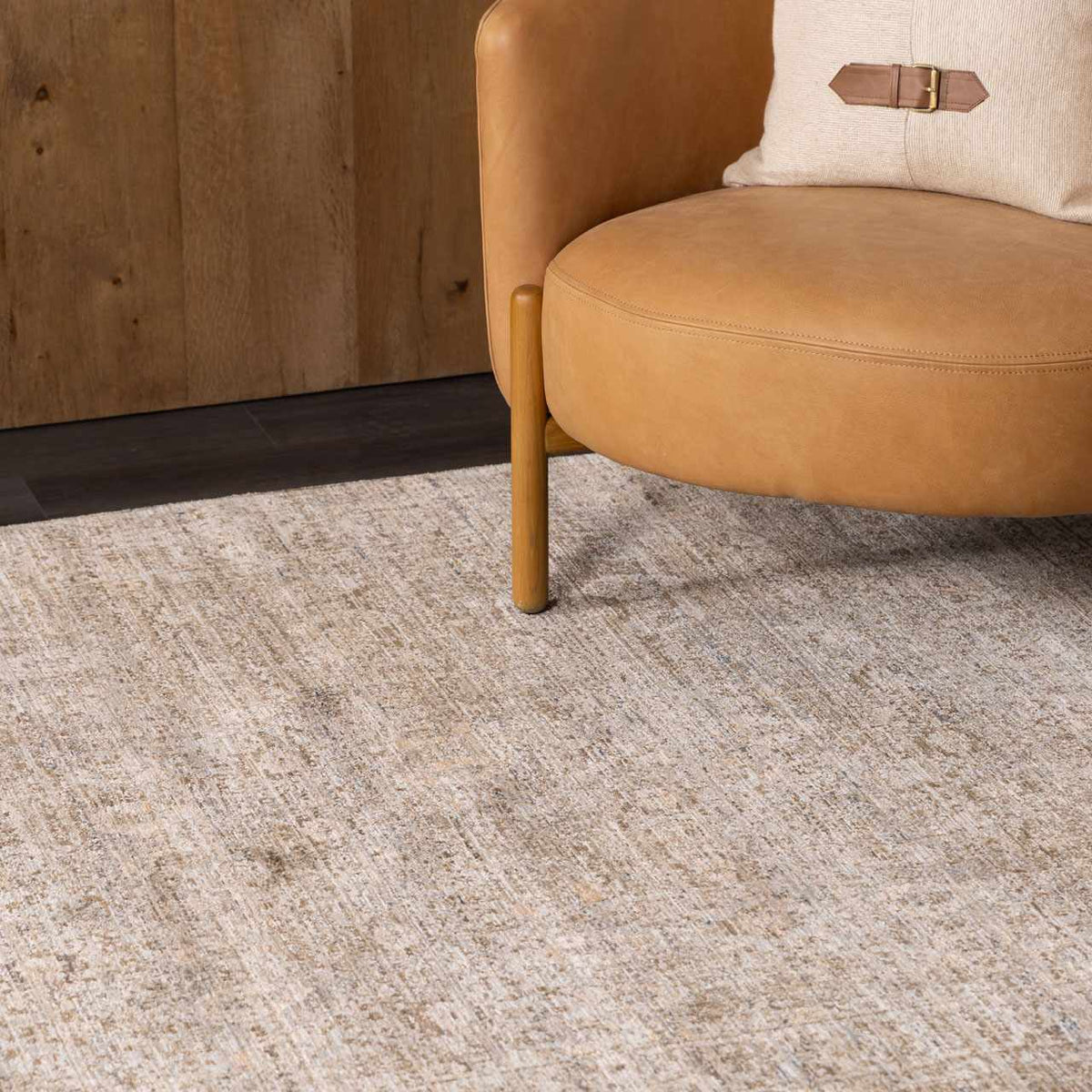 Margaret Outdoor Machine Woven Becki Owens x LIVABLISS BOMG-2304 Washable Area Rug, installed in a room 2