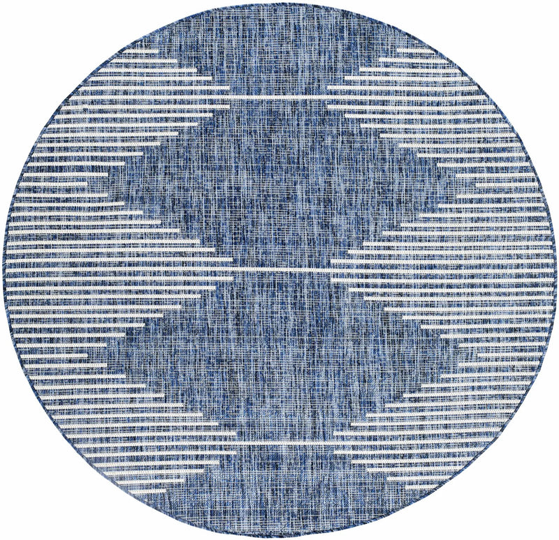 Stephan Navy Outdoor Rug by Boutique Rugs