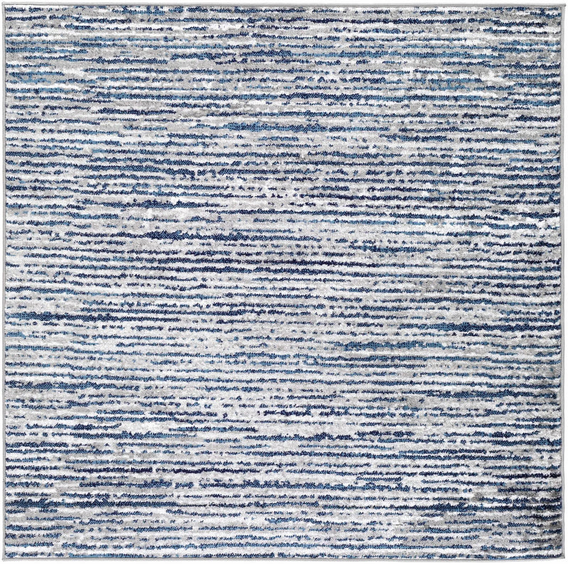 Bowmansdale Striped Navy Rug by Boutique Rugs
