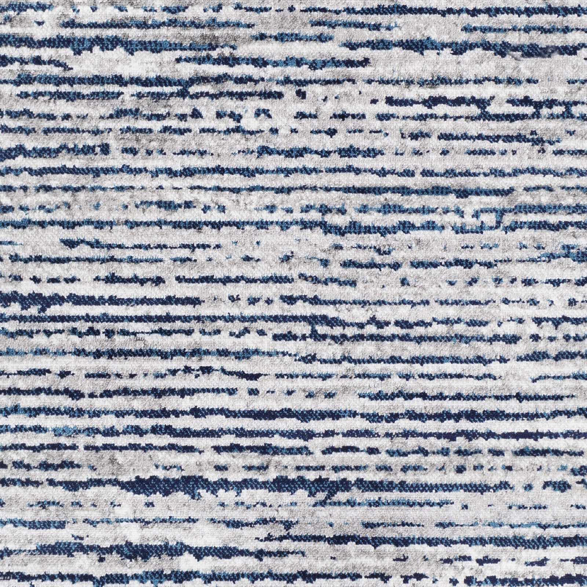 Bowmansdale Striped Navy Rug, sample swatch