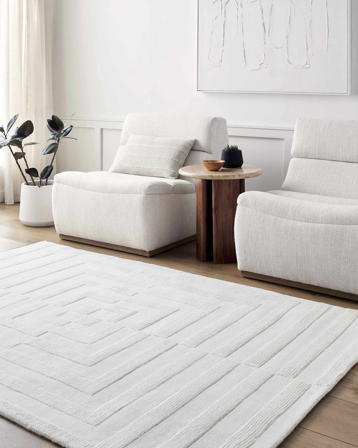 Armina Area Rug - Clearance, installed in a room