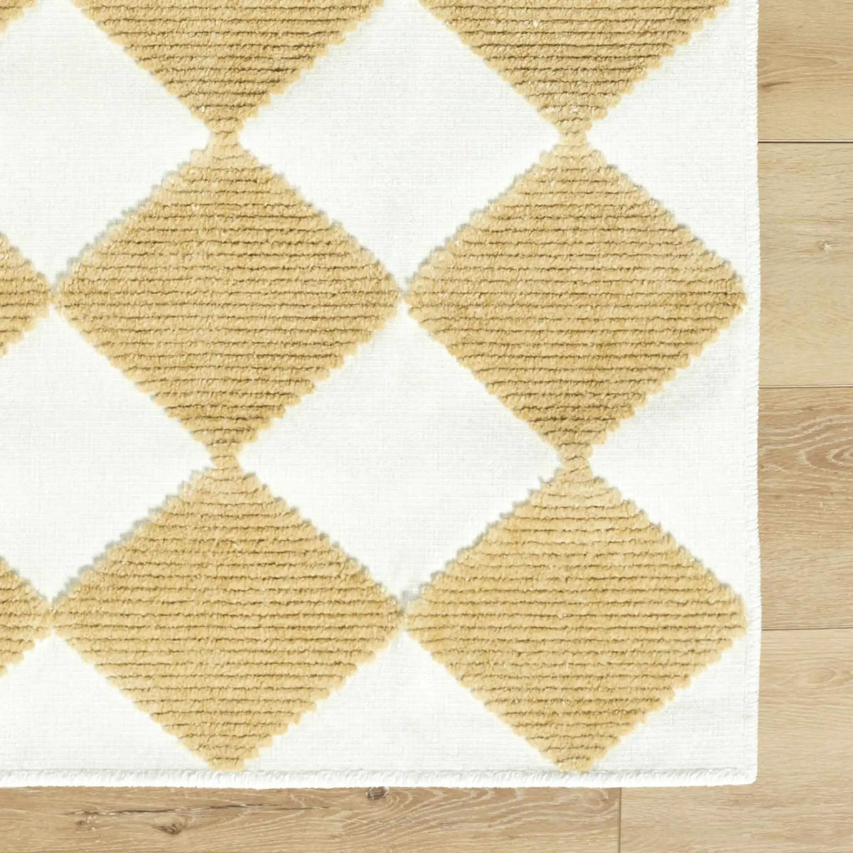 Bosley White Washable Area Rug, photo 5 of 6