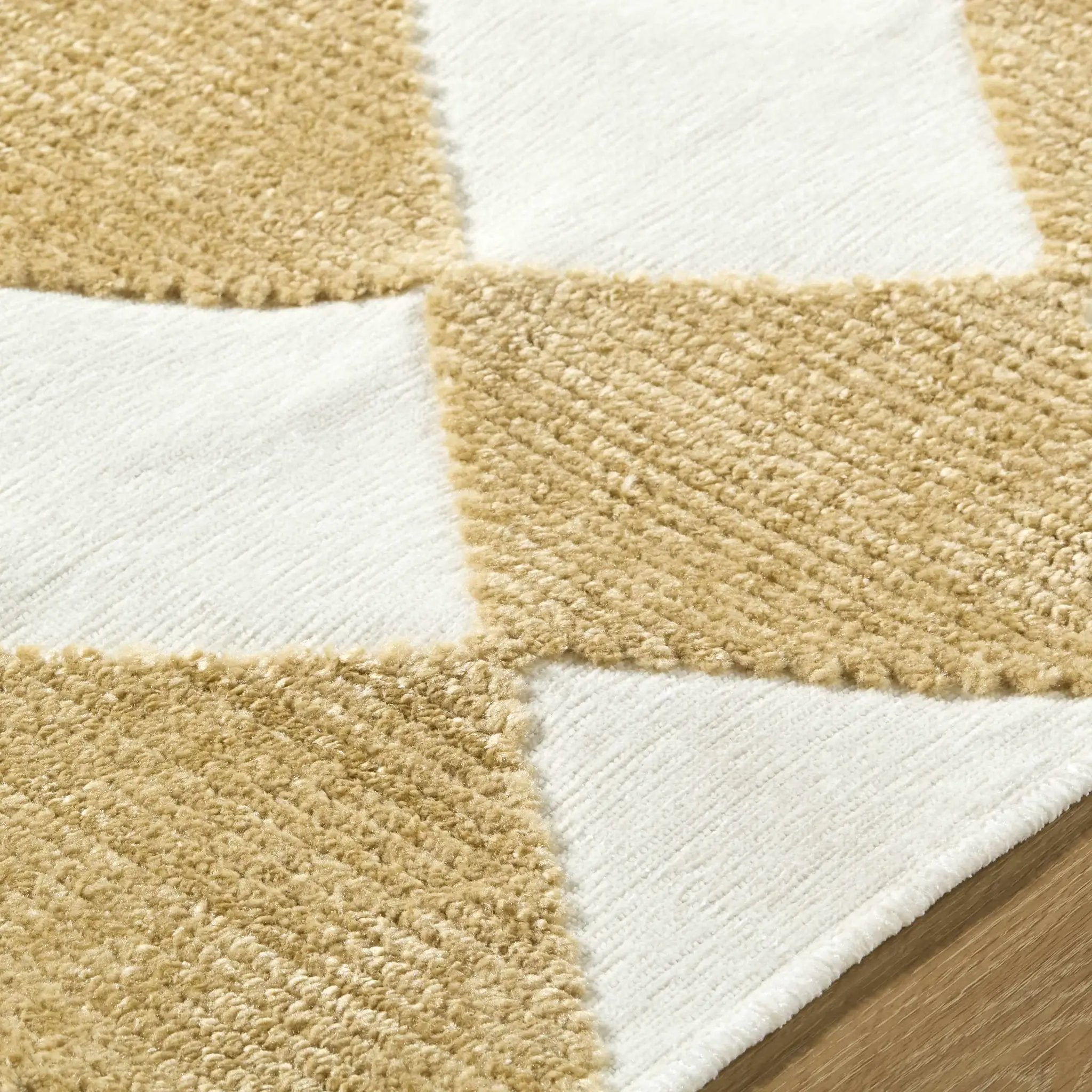 Bosley White Washable Area Rug by Boutique Rugs
