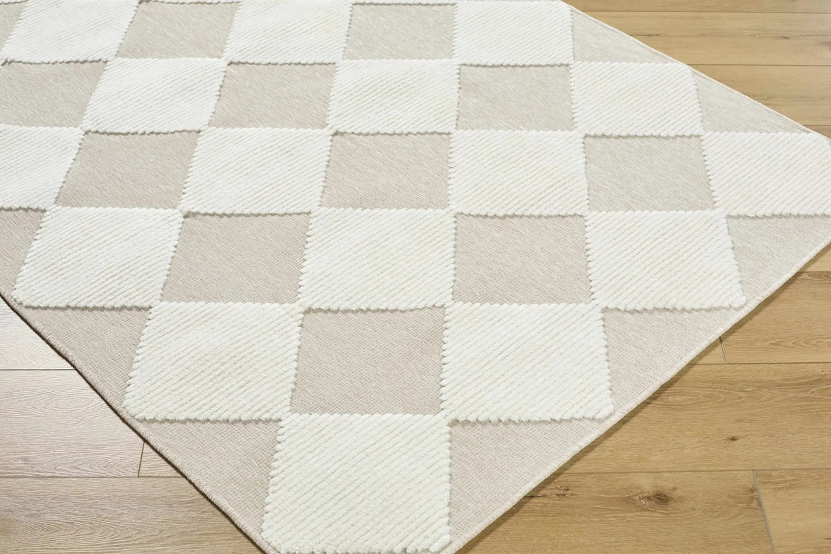 Bosley Beige Washable Area Rug, photo 4 of 7