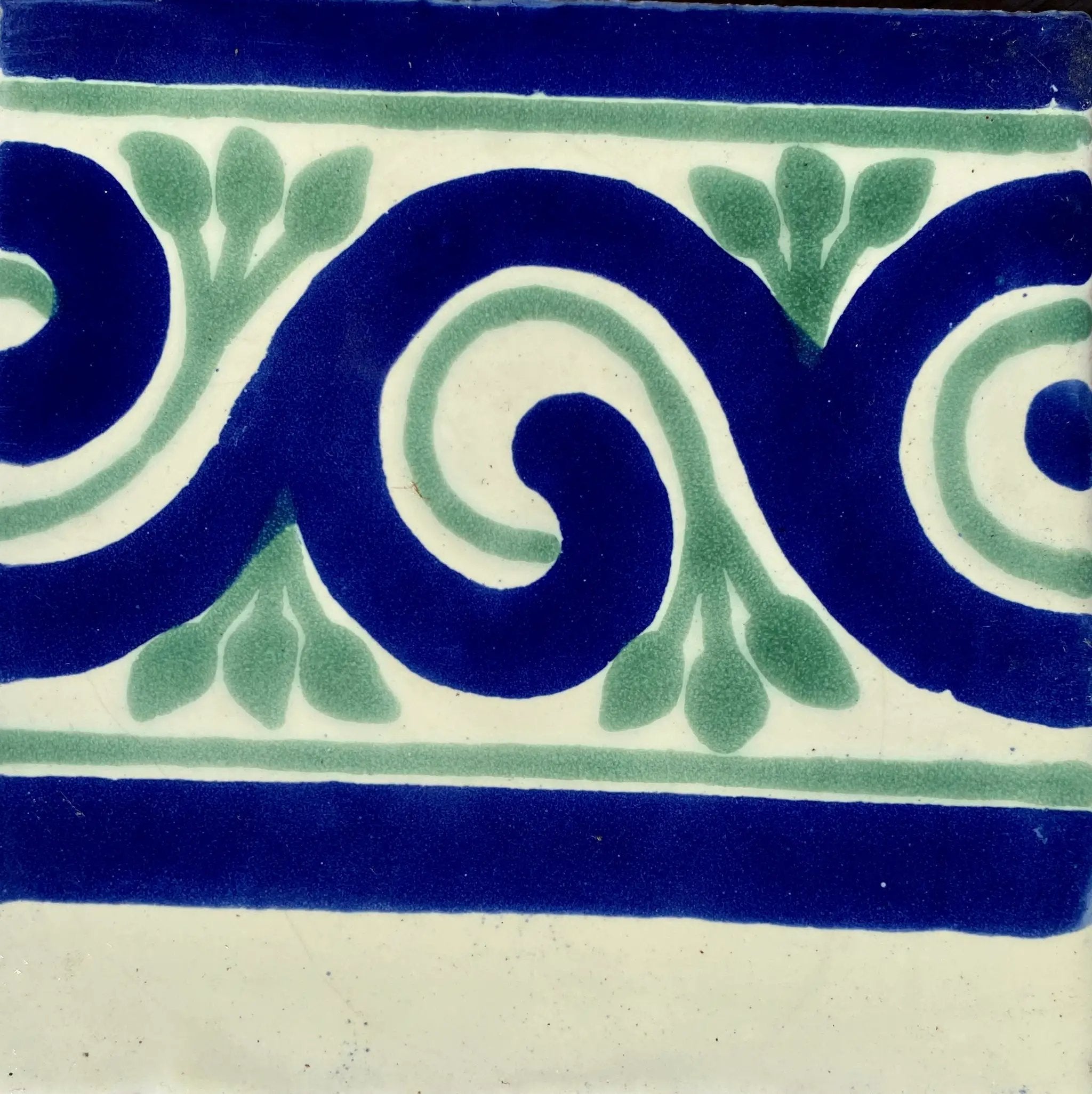 BR-01-01 Barcelona Cenefa Tile by Place Of Clay