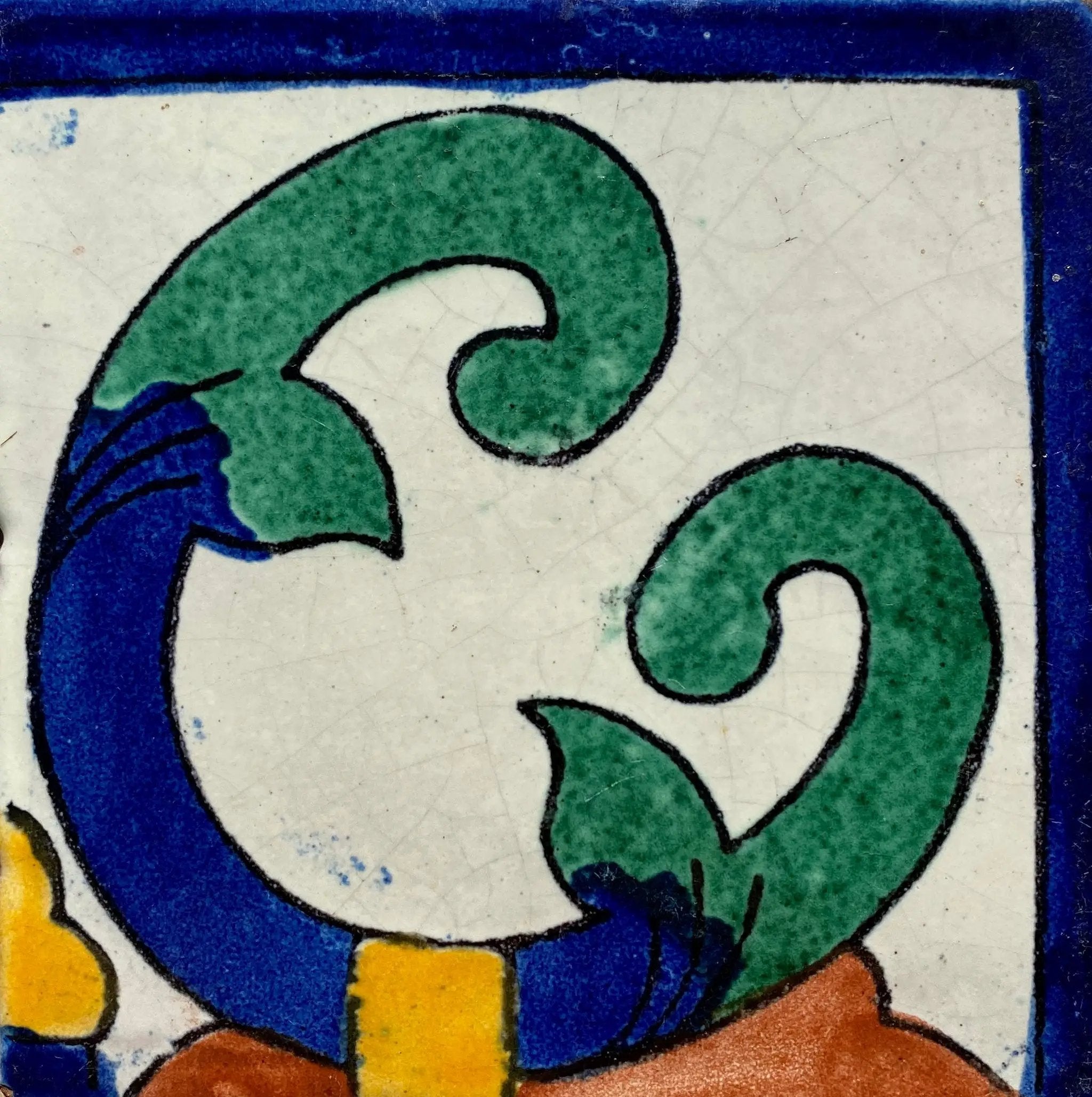 BR-01-15 Barcelona Cenefa Tile by Place Of Clay