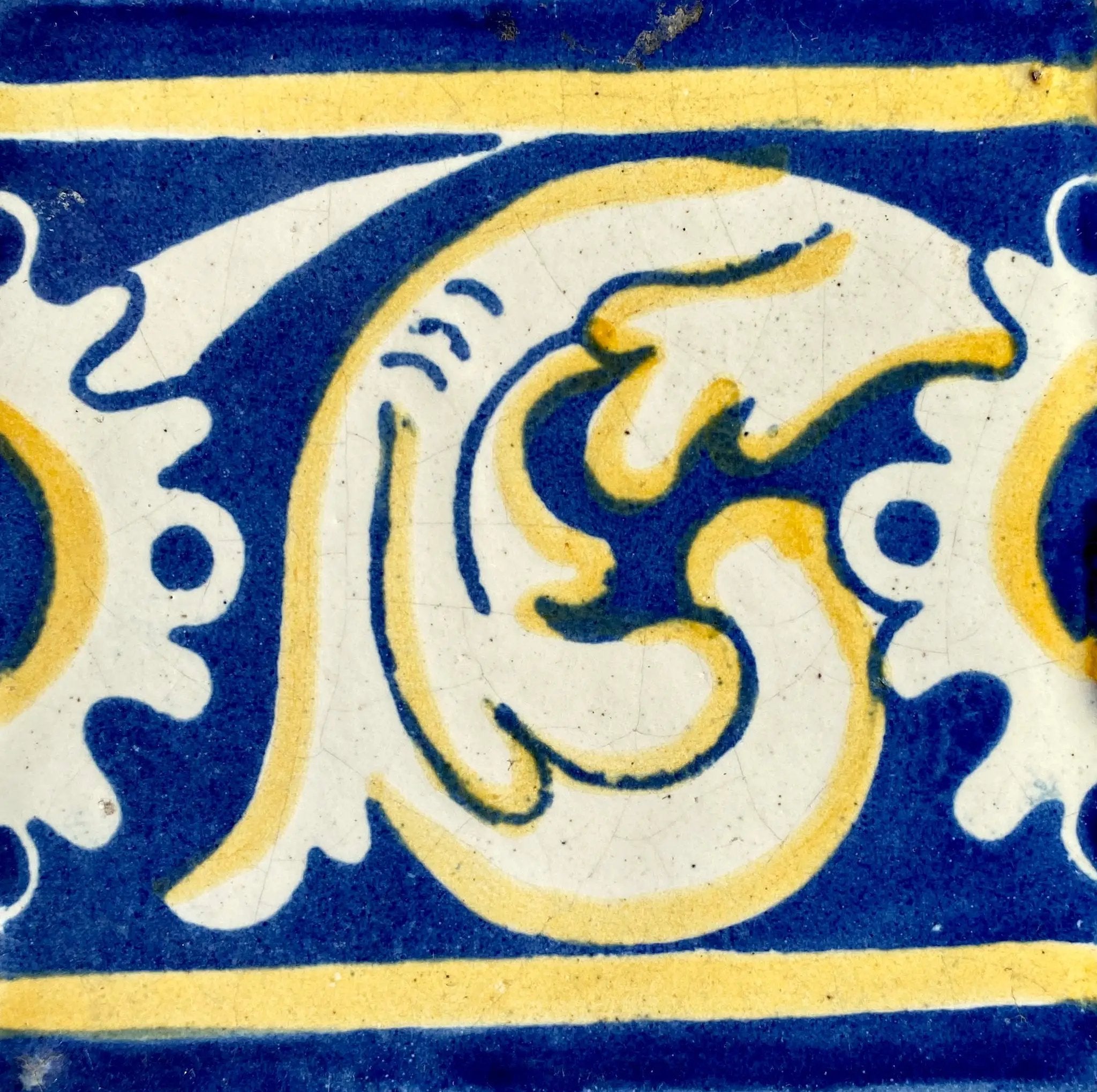 BR-01-18 Barcelona Cenefa Tile by Place Of Clay