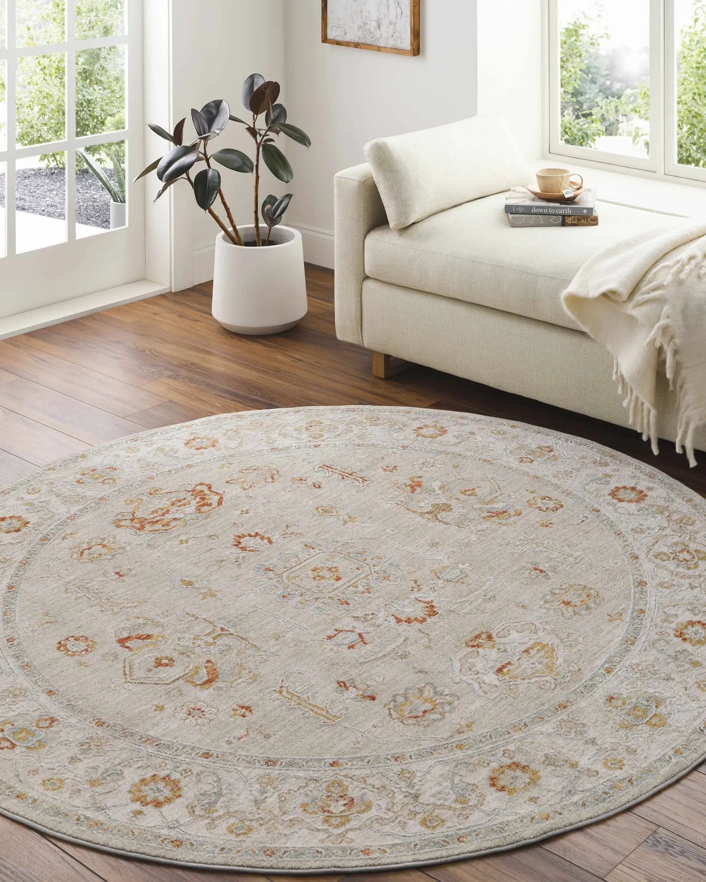 Bradley Oushak Thick Luxe Area Rug by Boutique Rugs
