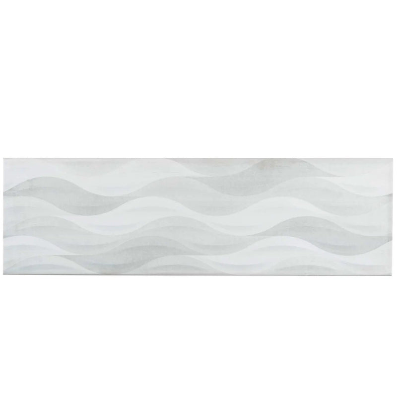Gray 12x40 Matte Field Ceramic Tile (5 pack, 15.925 sq ft/case) by Apollo Tile