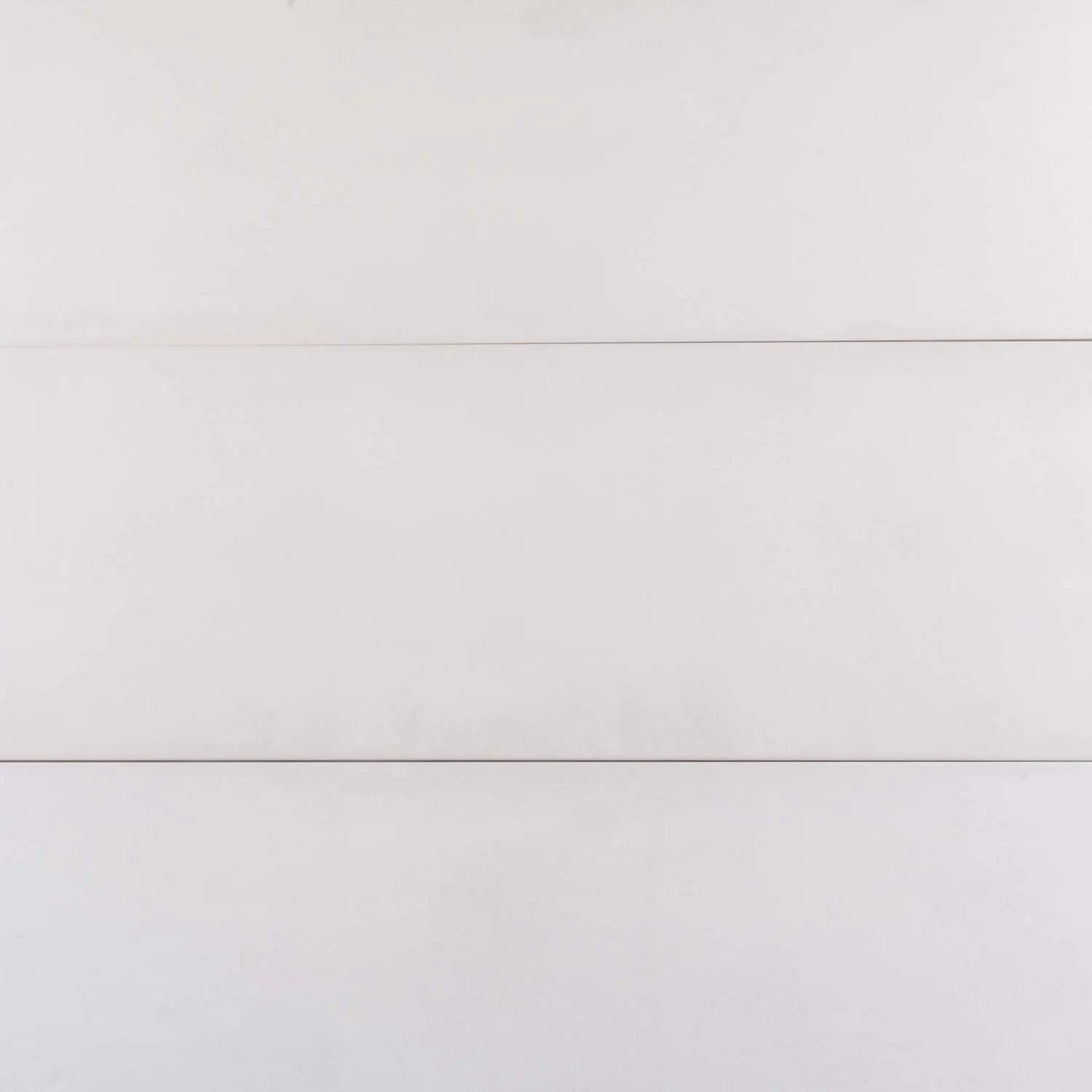 White 12x40 Matte Field Ceramic Tile (6 pack, 19.11 sq ft/case) by Apollo Tile