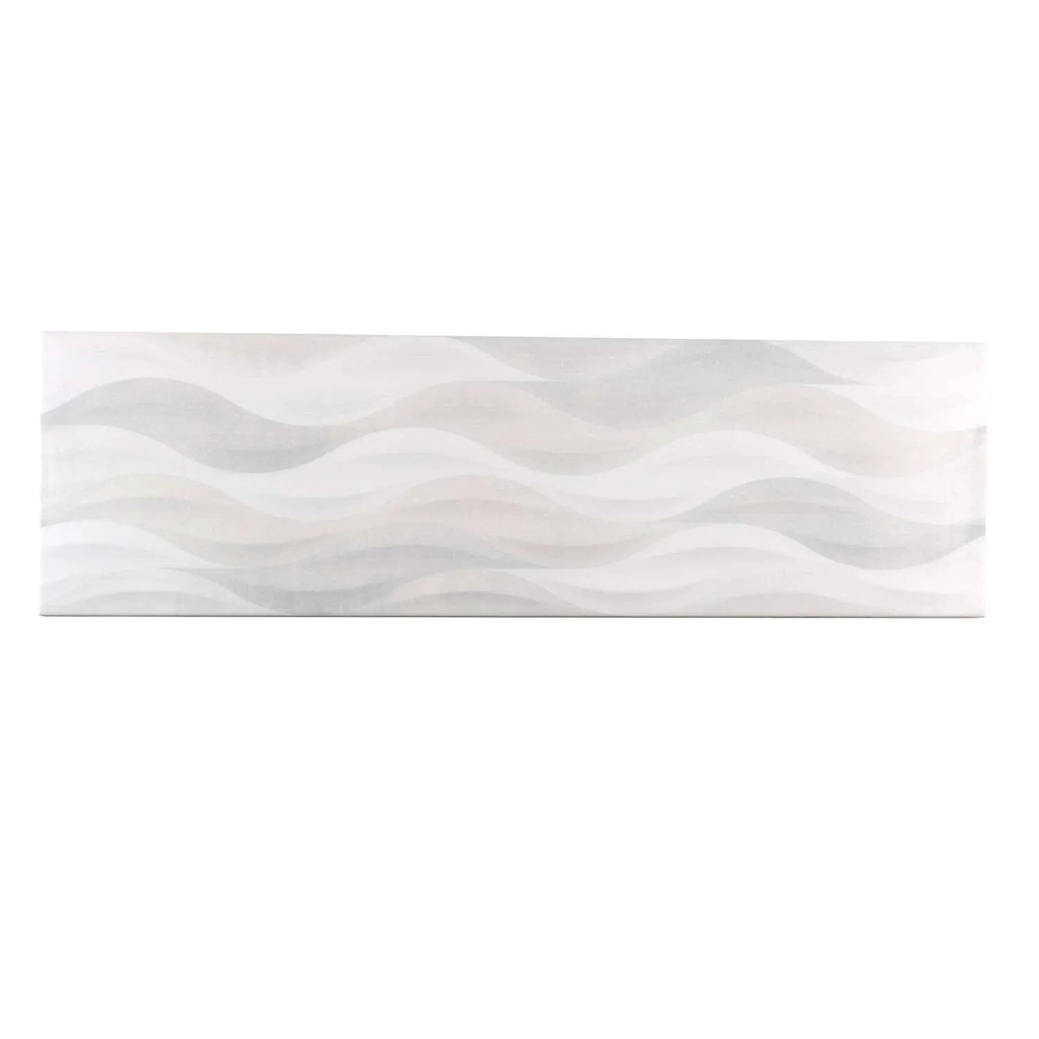 White 12x40 Matte Field Ceramic Tile (5 pack, 15.925 sq ft/case) by Apollo Tile