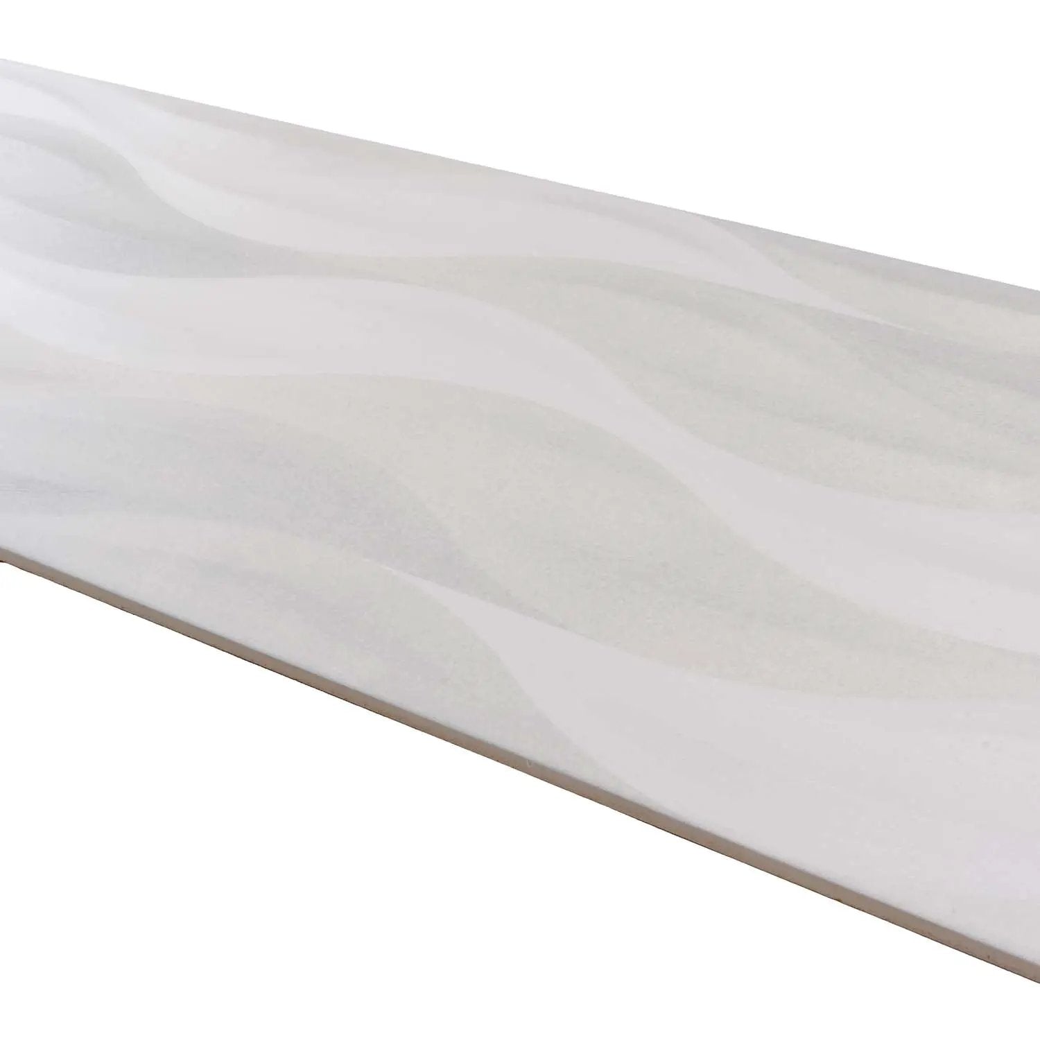 White 12x40 Matte Field Ceramic Tile (5 pack, 15.925 sq ft/case) by Apollo Tile