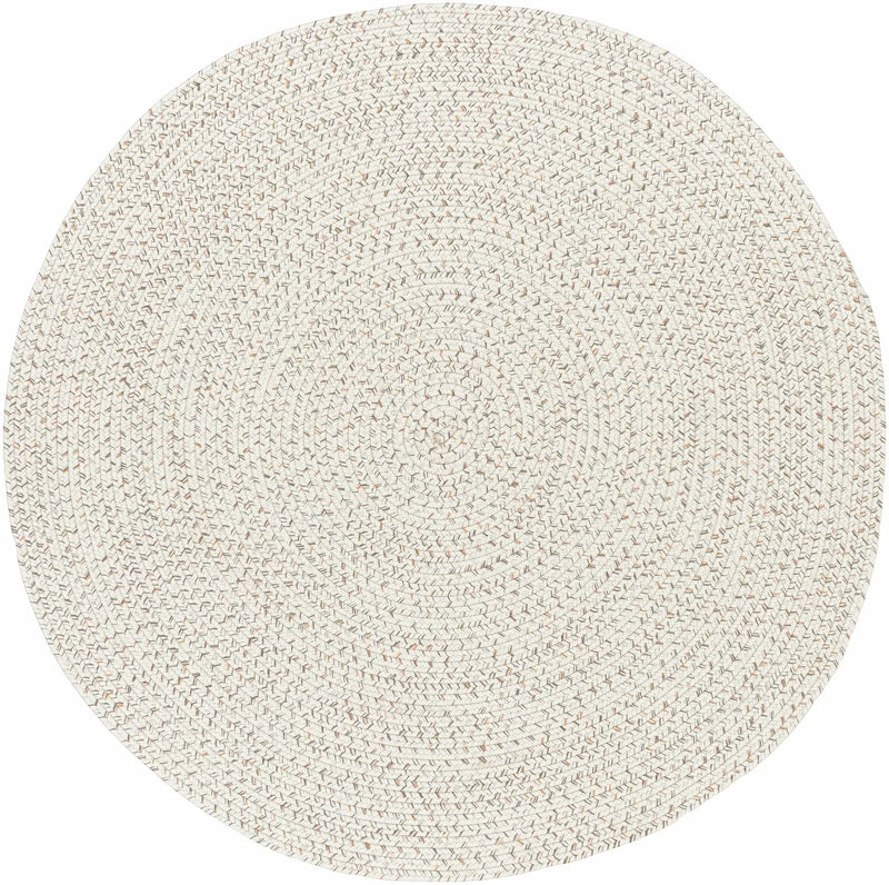 Beige Braided Faux Jute Outdoor Rug by Boutique Rugs