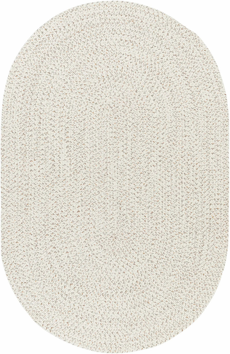 Beige Braided Faux Jute Outdoor Rug by Boutique Rugs