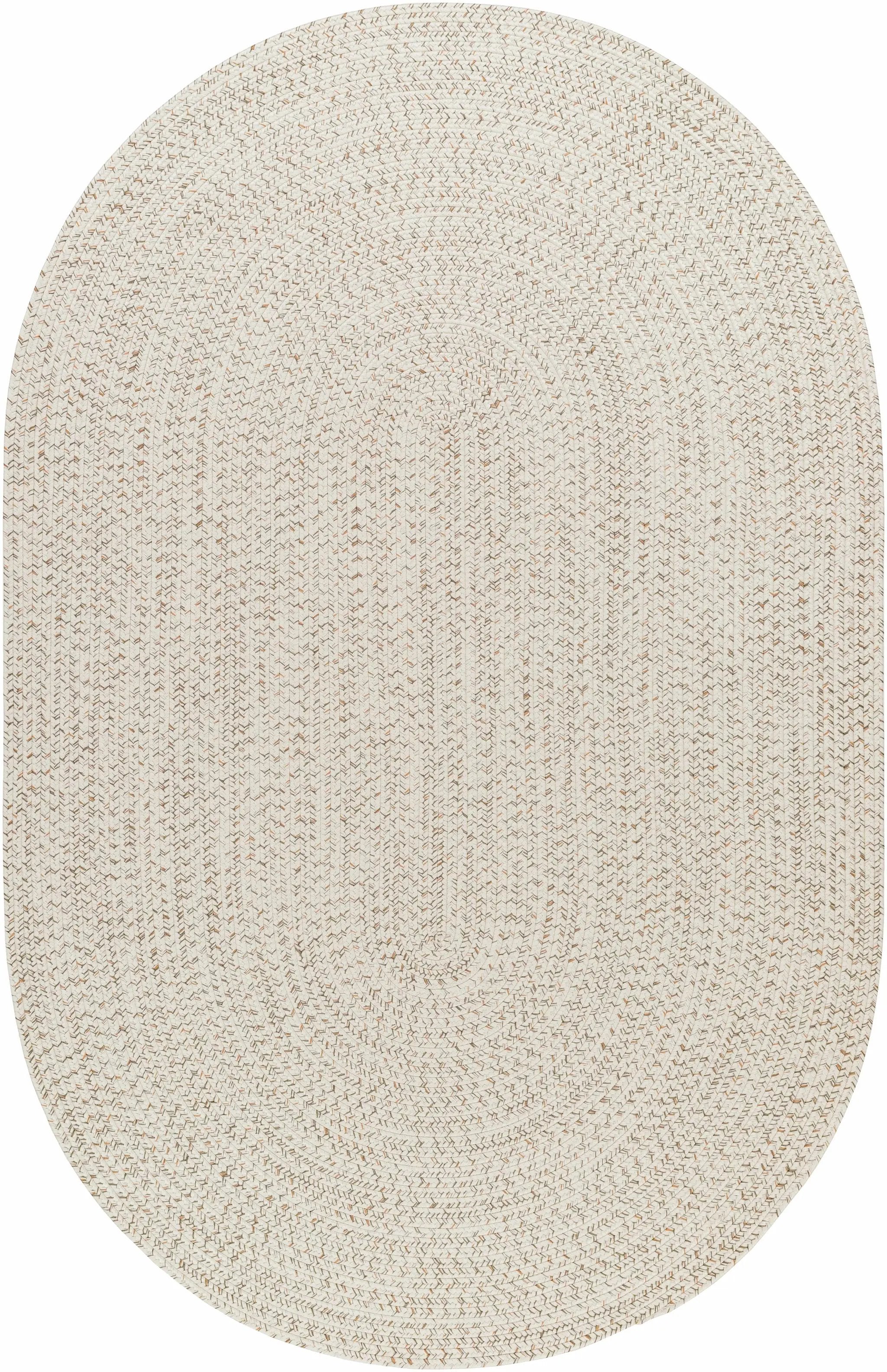 Beige Braided Faux Jute Outdoor Rug by Boutique Rugs