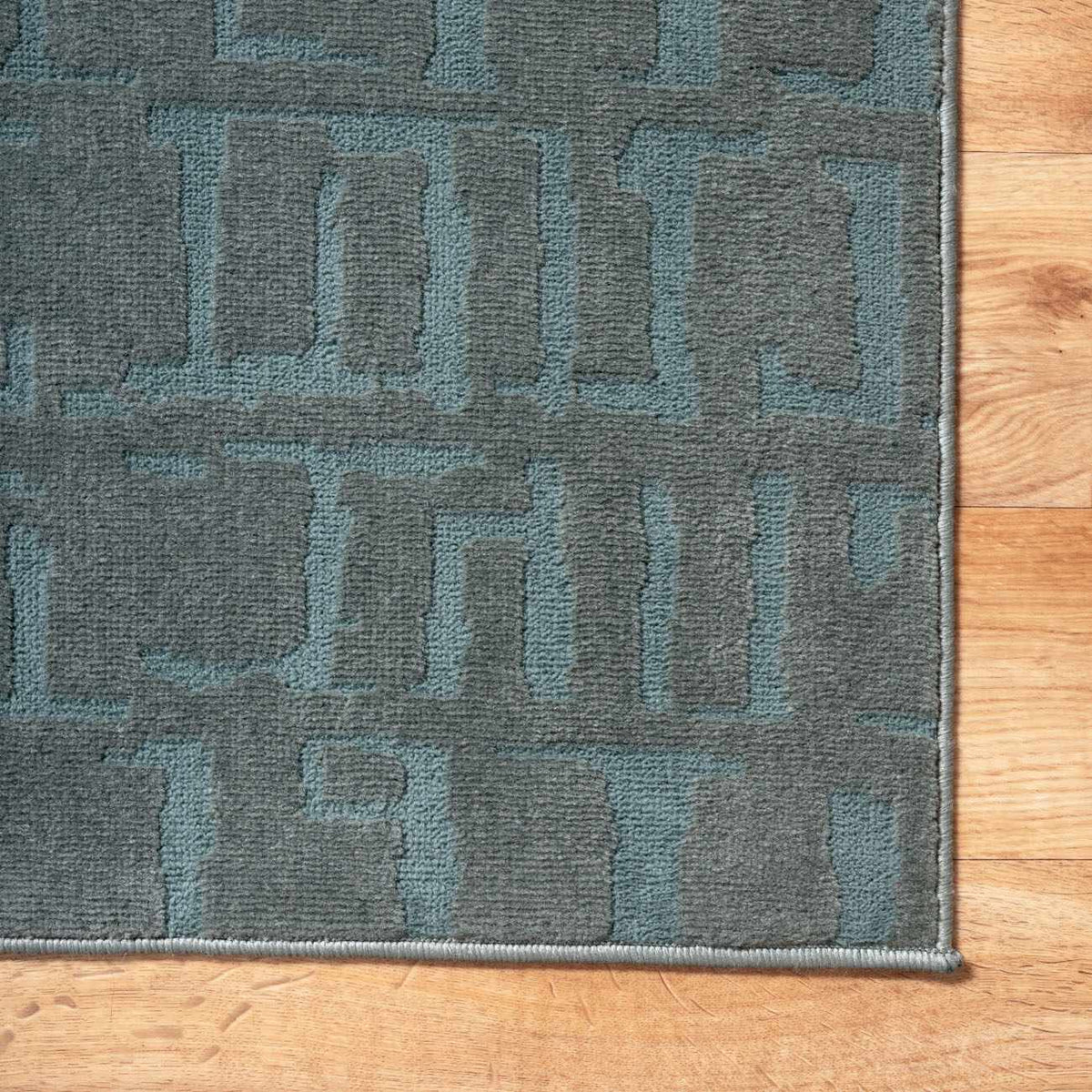 Dragan Gray Modern Washable Area Rug, photo 8 of 9