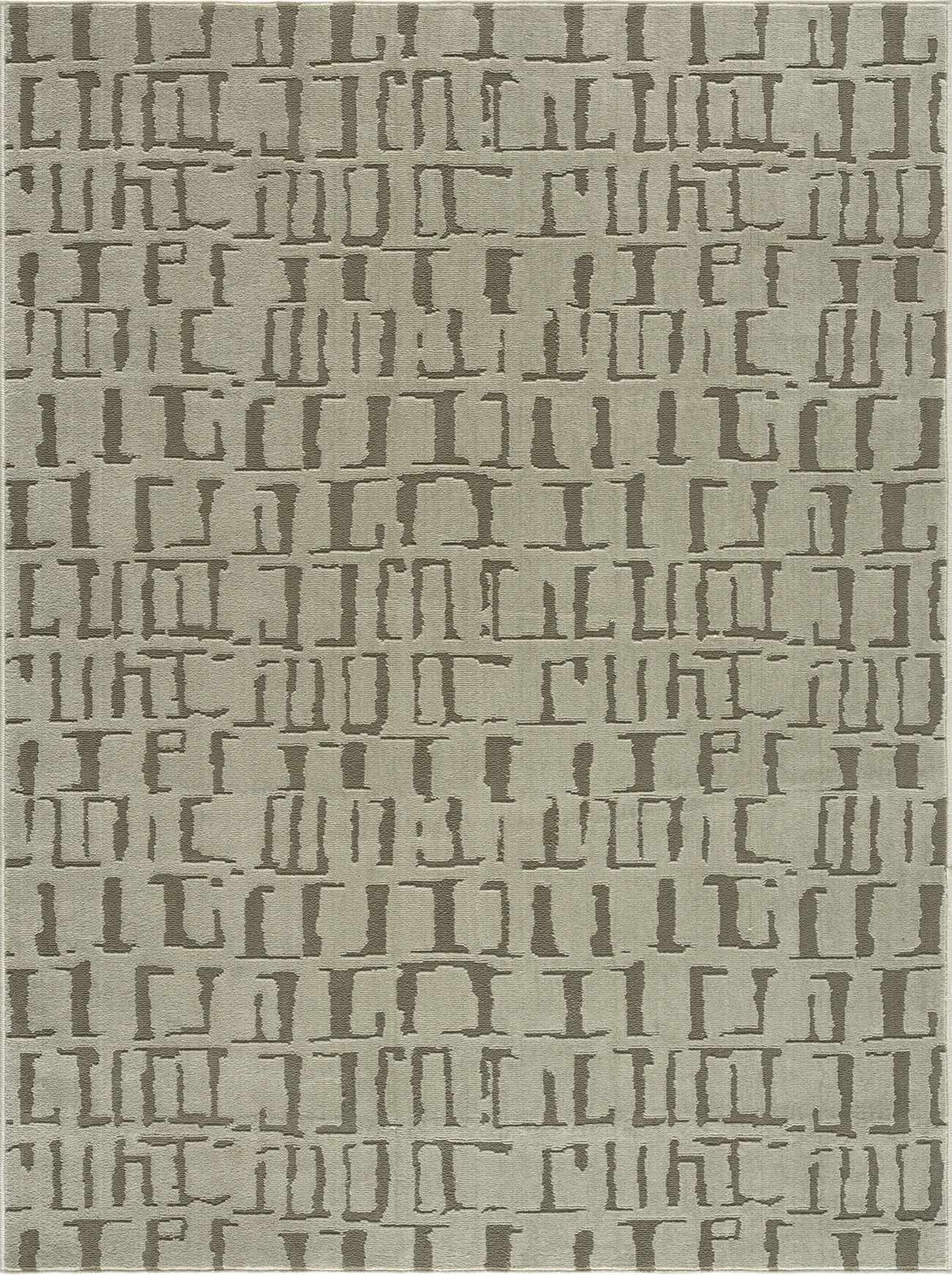 Dragan Green Modern Washable Area Rug
