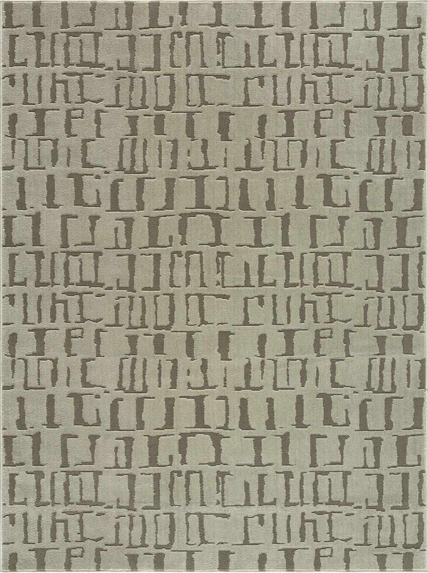 Dragan Green Modern Washable Area Rug