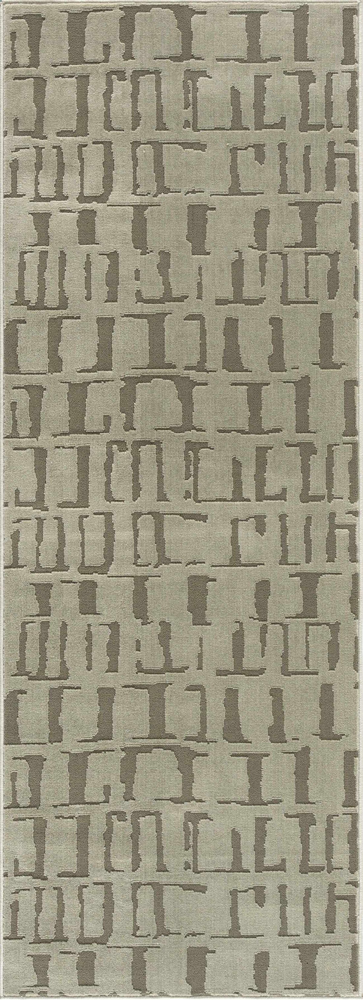 Dragan Green Modern Washable Area Rug, photo 3 of 9