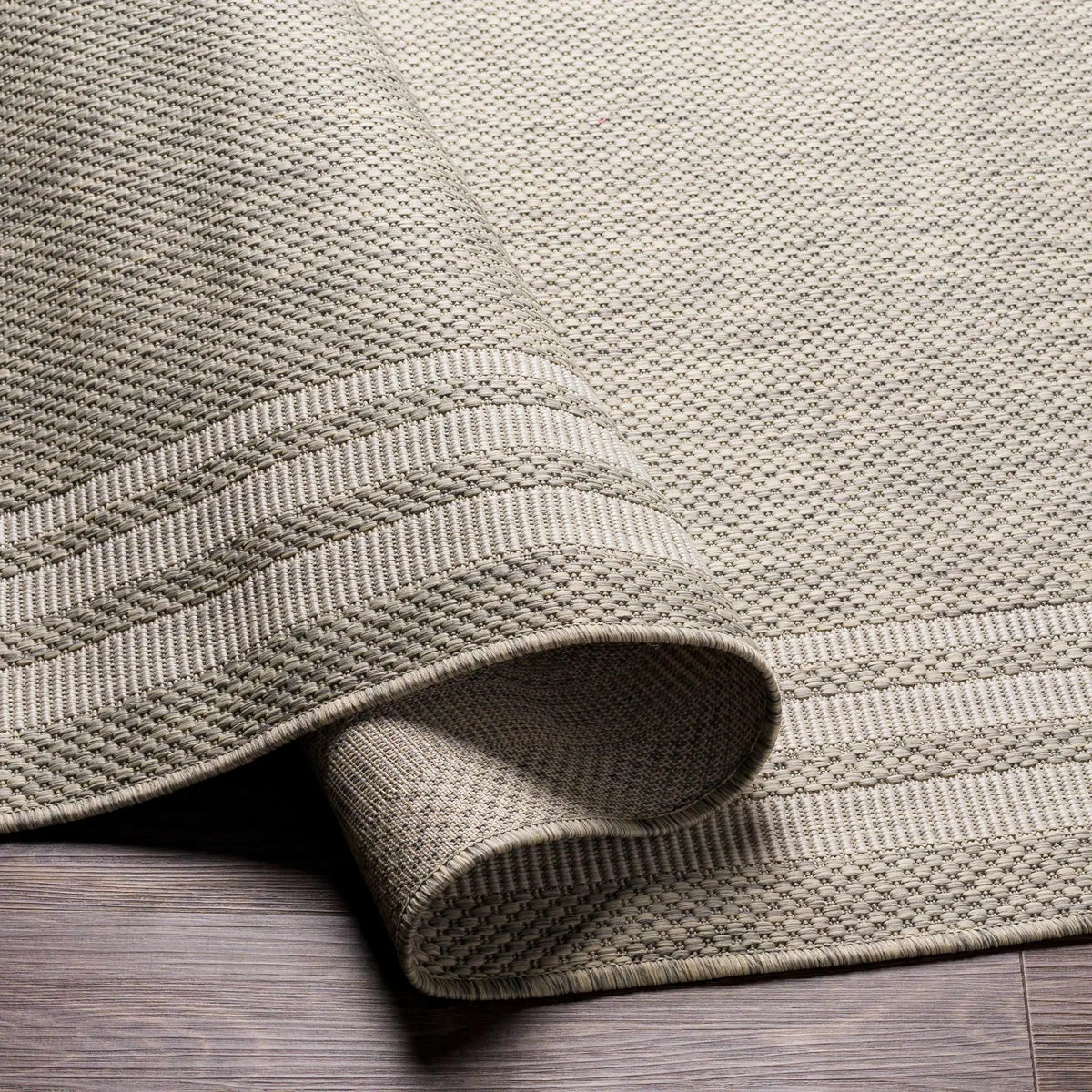 Burradoo Bordered Outdoor Area Rug, photo 20 of 21