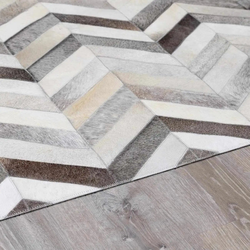 Bristolville Premium Leather Rug - Clearance by Boutique Rugs
