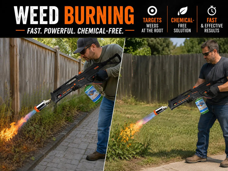 Flame King BlazeTac Propane Torch Gun Weed Burner with Trigger Ignition by Flame King Products