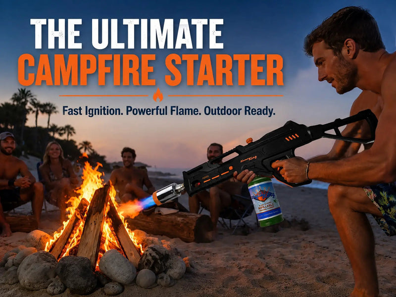 Flame King BlazeTac Propane Torch Gun Weed Burner with Trigger Ignition by Flame King Products
