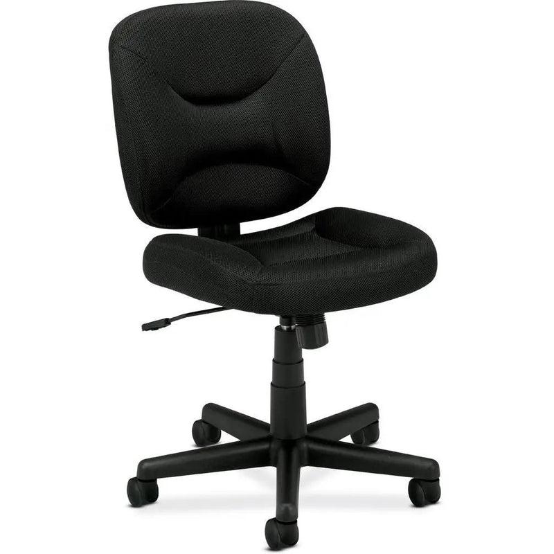 Black Task Chair Office Chair with Padded Seat by HomePacific