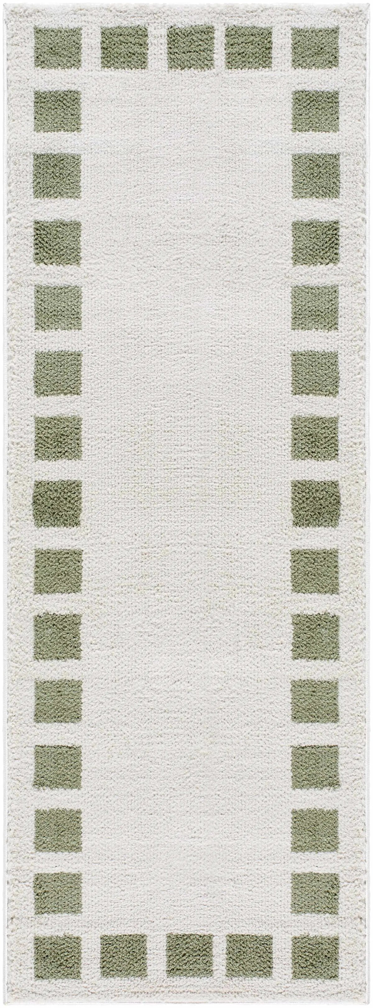 Beynon Green Washable Area Rug, photo 11 of 12