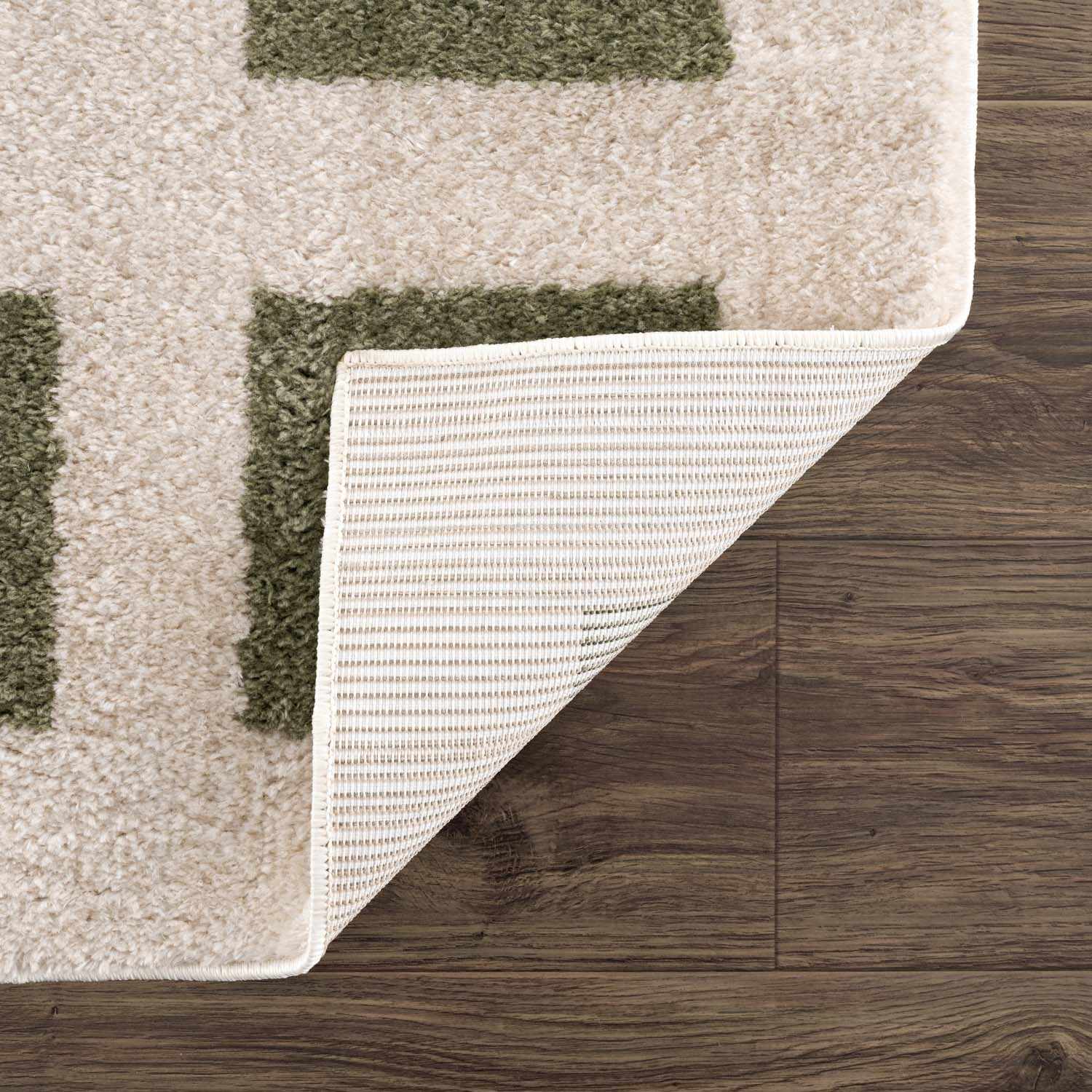 Beynon Green Washable Area Rug by Boutique Rugs