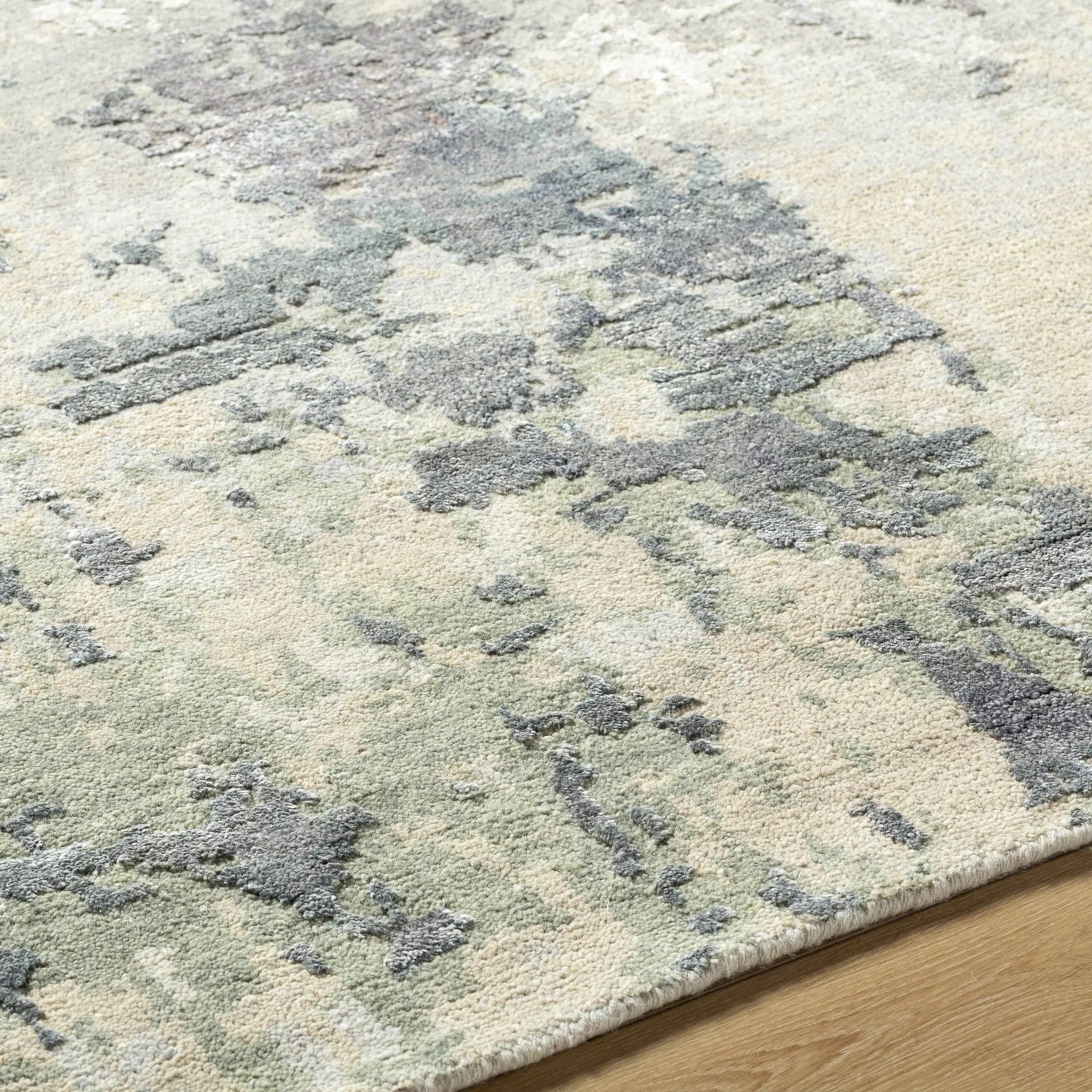Bued Handmade Wool-Blend Rug - Clearance by Boutique Rugs